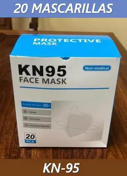 kn-95 cajka 20 unidades en chile mascarillas certificadas KN-95 en chile