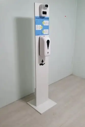 totem sanitario automatico totem alcohol entrada negocio
